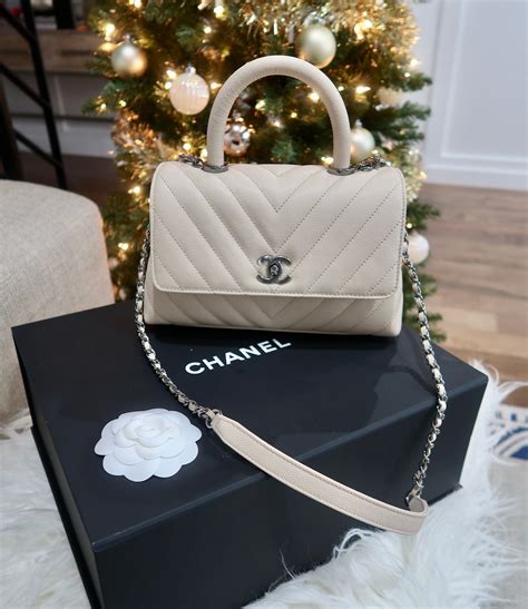 chanel flap bag top handle.